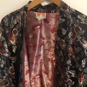 Vintage Silk Kimono